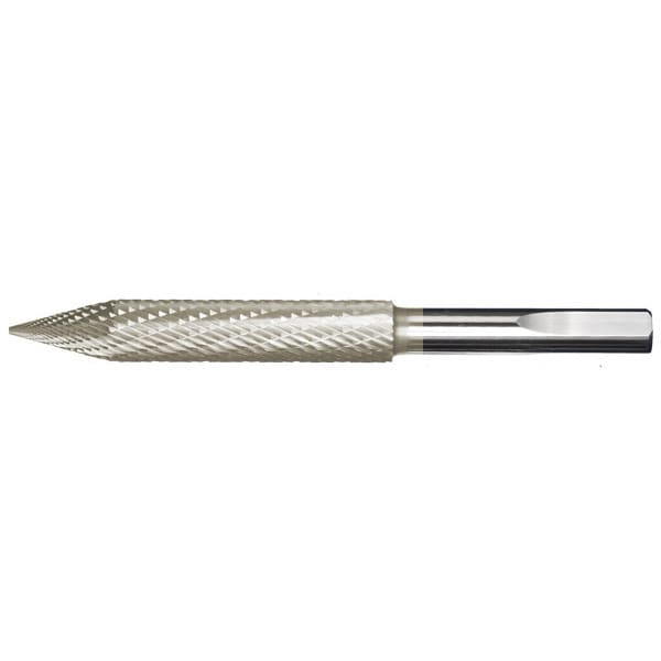 7/32x2x1/4x3 Round Shank Tire Bur, PowerZ